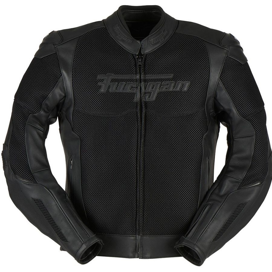 Furygan Herren Speed Mesh Evo Jacke – Schwarz-Weiß, XXXL, Sommer-Motorradjacke Mit D3O-Protektoren, Mesh-Einsätzen