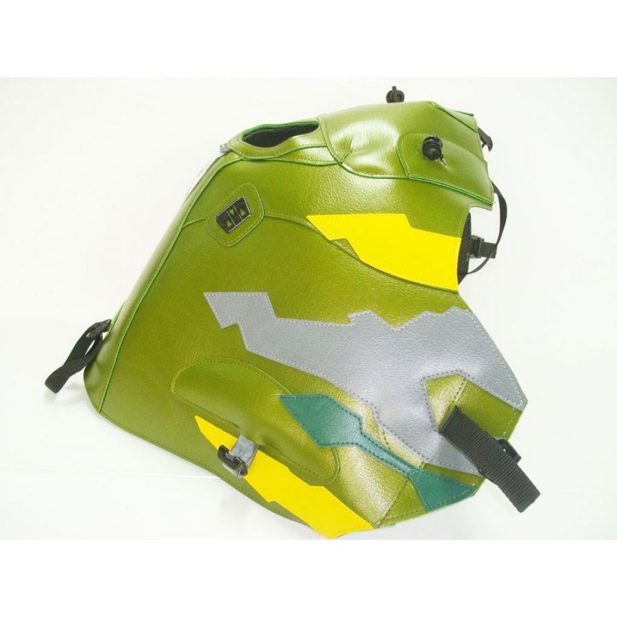 Protège réservoir BAGSTER 1245P HONDA XRV 750 AFRICA TWIN kaki/jaune