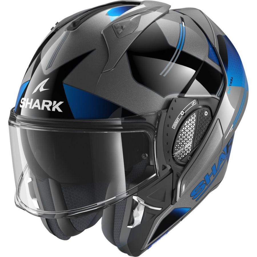 Casque Modulable SHARK EVO GT SEAN MAT - Moto Expert