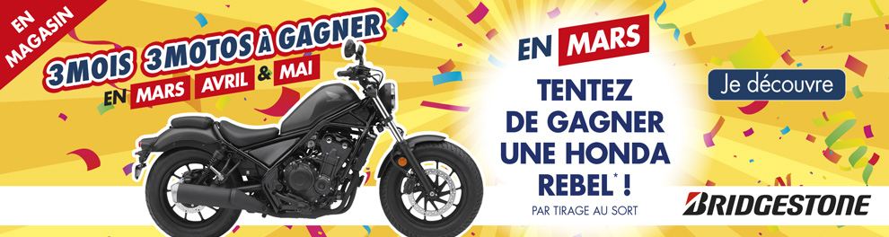 EN MARS - UNE MOTO HONDA REBEL A GAGNER - 2020 Moto Expert